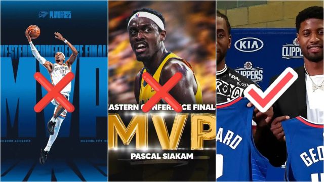 【2025年06月01日 尼克斯vs步行者集锦】选择很重要！小卡19年离开西卡+点名乔治送走SGA 两人成东西决MVP