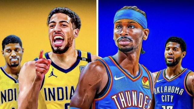 【2025年06月01日 尼克斯vs步行者集锦】雷霆步行者会师总决赛！保罗乔治成最大背景板！亚历山大+乔治都是其交易遗产