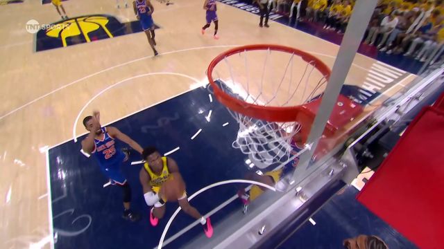 【2025年06月01日 尼克斯vs步行者集锦】黑云压城城欲摧！布里奇斯苍鹰展翅追身大帽扇懵对手