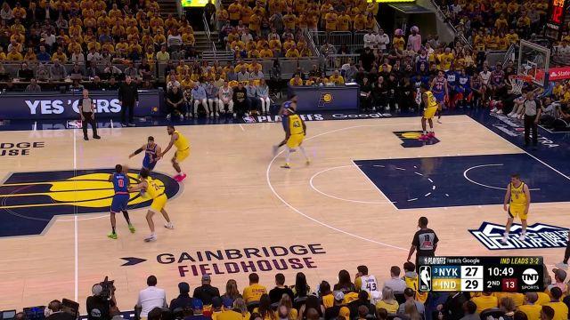 【2025年06月01日 尼克斯vs步行者集锦】如影随行窒息封锁 哈特欲要强起遭托平大帽伺候