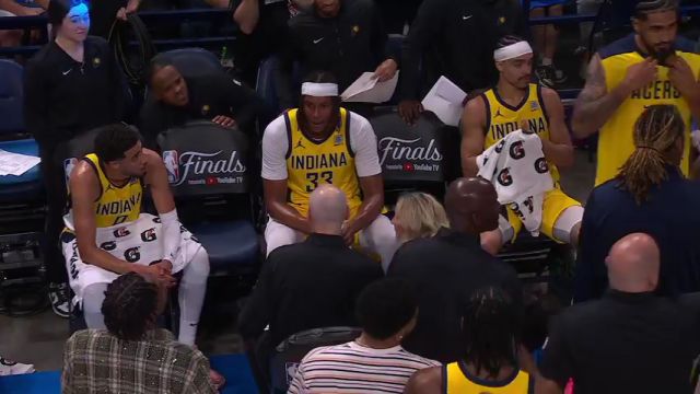 【2025年06月09日】NBA总决赛G2：步行者vs雷霆第1节英文原声录像回放