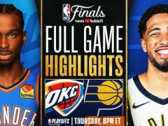 NBA总决赛步行者vs雷霆半场战报 亚历山大率队反扑！雷霆半场领先步行者18分!