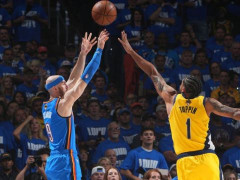 nba总决赛录像回放完整版-步行者VS雷霆G2（6.9）雷霆全民皆兵扳回一局