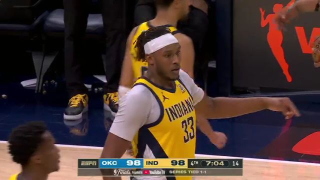 【2025年06月12日】NBA总决赛G3：雷霆vs步行者第4节中文解说录像回放