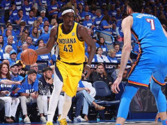 nba直播在线观看高清直播：总决赛雷霆vs步行者G4（6.14）步行者冲击赛点！