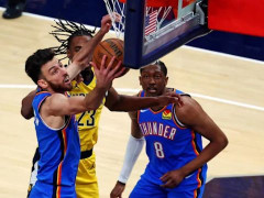 美媒表示：切特在周日的总决赛训练中明确表示自己脚踝没有问题，可以出战总决赛G5