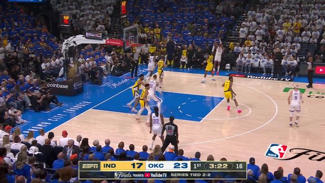 【2025年06月17日 步行者vs雷霆集锦】外线开火乘胜追击 威金斯三分精准命中扩大分差