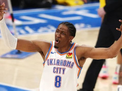 杰伦威廉姆斯成为雷霆队史上第二位能在总决赛单场砍下至少40分的球员，比肩威少！