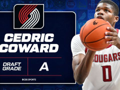 2025年NBA选秀塞德里克-考沃德 开拓者选中肩宽臂长的超级锋线
