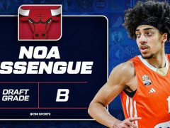 2025年NBA选秀诺亚-埃森格 来自法国的超级天赋球员被公牛选中
