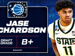 2025年NBA选秀杰斯-理查森 魔术首轮25顺位选中前扣篮王之子