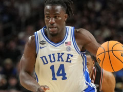 2025年NBA选秀塞恩-詹姆斯 黄蜂33顺位选中来自杜克大学的锋卫摇摆人