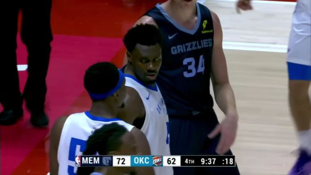 【2025年07月06日 灰熊vs雷霆集锦】队友失误丝毫不慌 西索科亡羊补牢送出火锅大餐