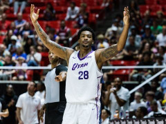 NBA高清直播在线直播：夏季联赛雷霆vs爵士（7月9日）托皮奇PK贝利