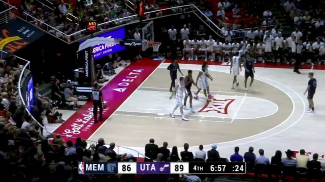 【2025年07月08日】NBA夏季联赛：灰熊vs爵士英文原声全场录像回放