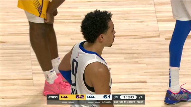 【2025年07月11日】NBA夏季联赛：湖人vs独行侠第3节中文解说录像回放