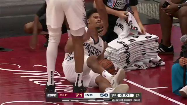 【2025年07月11日】NBA夏季联赛：骑士vs步行者第3节英文原声录像回放