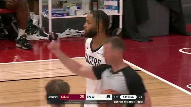 【2025年07月11日】NBA夏季联赛：骑士vs步行者第1节中文解说录像回放