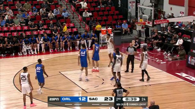 【2025年07月11日】NBA夏季联赛：魔术vs国王第2节英文原声录像回放