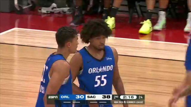 【2025年07月11日】NBA夏季联赛：魔术vs国王第2节中文解说录像回放