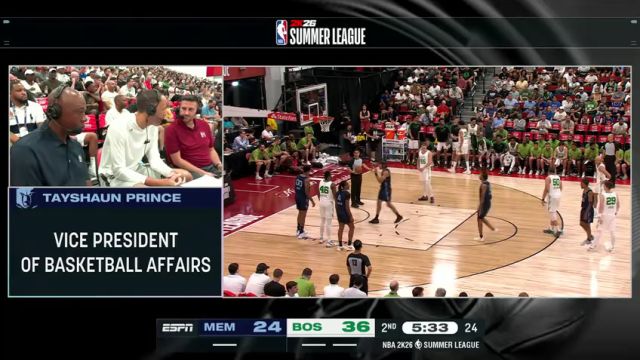 【2025年07月12日】灰熊vs凯尔特人第2节英文原声录像回放