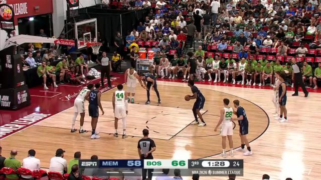 【2025年07月12日】灰熊vs凯尔特人第3节英文原声录像回放