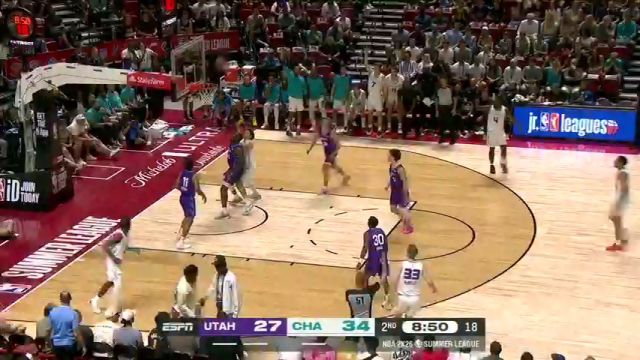 【2025年07月12日 爵士vs黄蜂集锦】精英射手本质！麦克尼利次节手感复苏 左右开弓连中三分