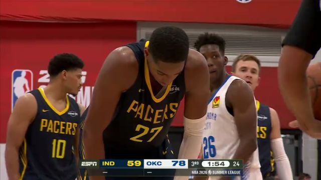 【2025年07月13日】步行者vs雷霆第3节中文解说录像回放