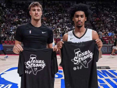 NBA回放全场录像高清：夏季联赛独行侠VS马刺（7月13日）弗拉格空砍31分