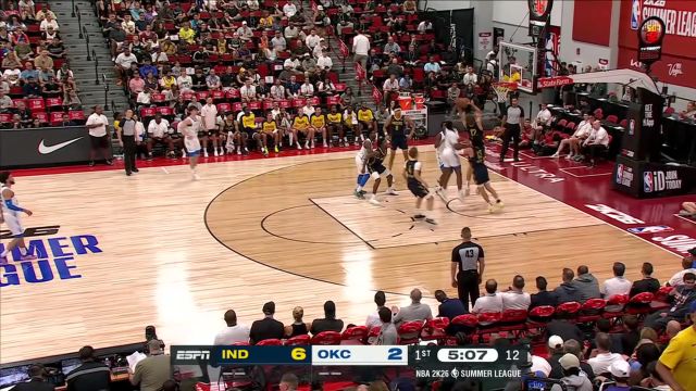 【2025年07月13日 步行者vs雷霆集锦】溢出屏幕的天赋！弗菲背后运球丝滑连招飞天暴扣技惊四座