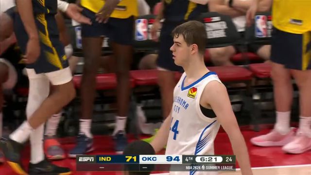 【2025年07月13日】步行者vs雷霆第4节英文原声录像回放