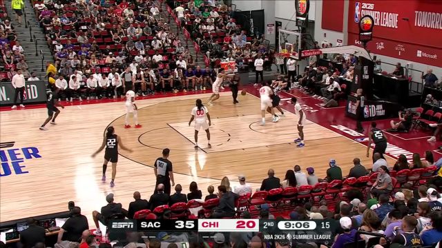 【2025年07月13日 国王vs公牛集锦】防守竟都让了出来 克劳福德突破暴扣丝滑无阻