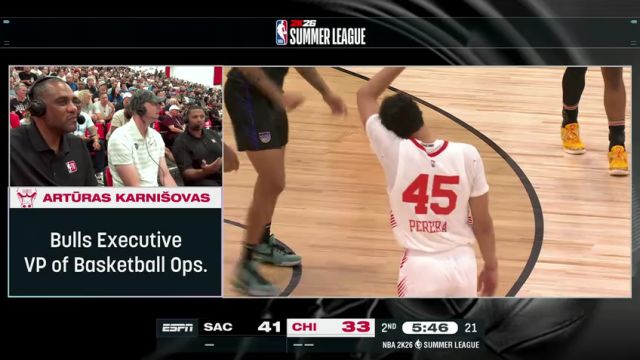 【2025年07月13日】国王vs公牛第2节中文解说录像回放