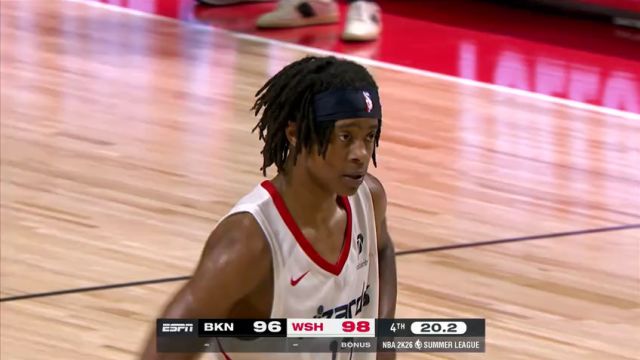 【2025年07月14日】NBA夏季联赛：篮网vs奇才英文原声全场录像回放