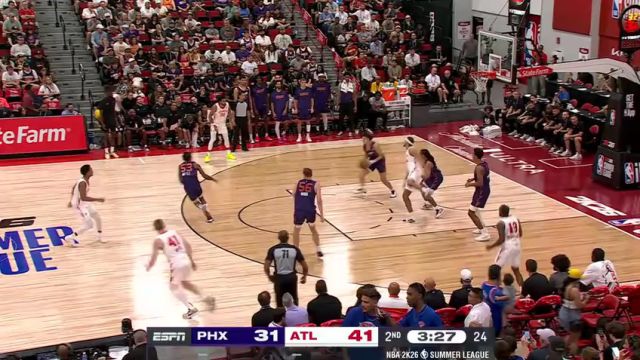 【2025年07月14日】NBA夏季联赛：太阳vs老鹰第2节中文解说录像回放