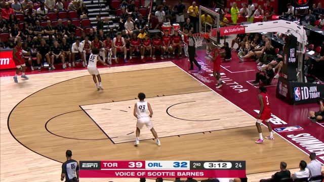 【2025年07月14日 猛龙vs魔术集锦】镇守禁区强势出击 席尔瓦摘下篮板原地暴扣得手