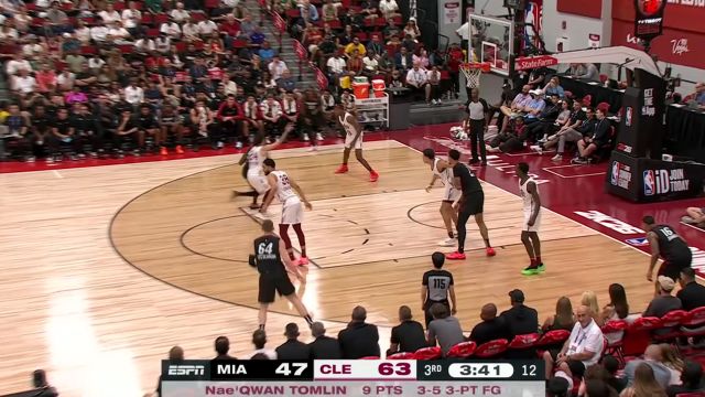 【2025年07月14日 热火vs骑士集锦】想得分先过我这一关 谢德里克铜墙铁壁迎面大帽库克