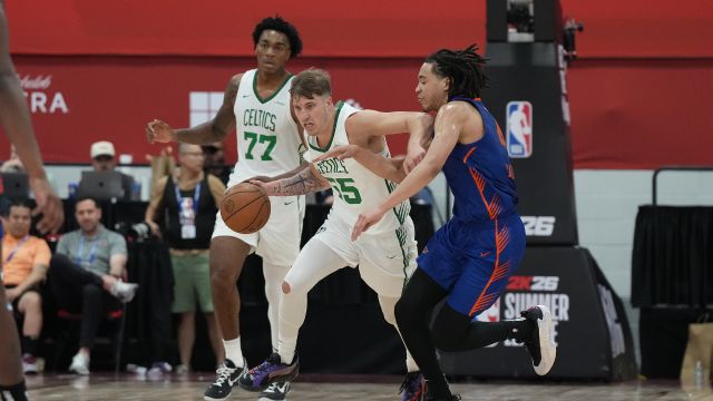 【2025年07月14日 尼克斯vs凯尔特人集锦】尼克斯81-94凯尔特人 麦卡勒空砍30分尼克斯不敌凯尔特人