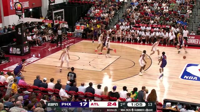 【2025年07月14日 太阳vs老鹰集锦】该出手时就出手 约翰逊抢断反击突破一条龙暴扣