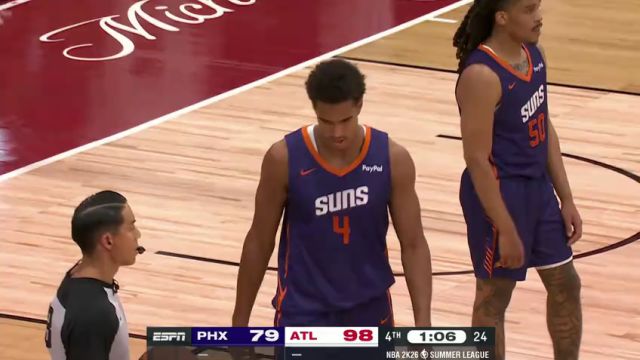 【2025年07月14日】NBA夏季联赛：太阳vs老鹰第4节中文解说录像回放