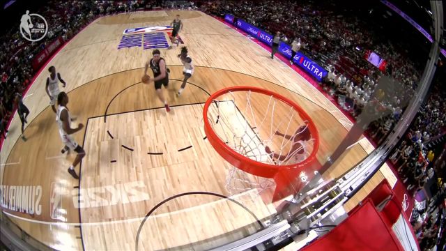 【2025年07月14日 篮网vs奇才集锦】一个敢传一个敢扣！埃蒂安抡锤击地妙传助攻蒂米暴力隔扣飞天遁地