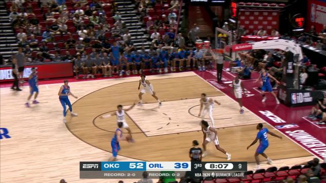 【2025年07月16日 雷霆vs魔术集锦】阿贾伊-米切尔vs魔术集锦 全场27+7关键时刻屡屡挺身而出