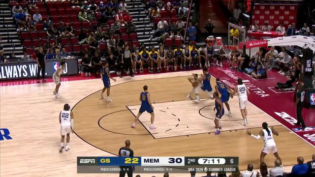 【2025年07月16日】勇士vs灰熊英文原声全场录像回放