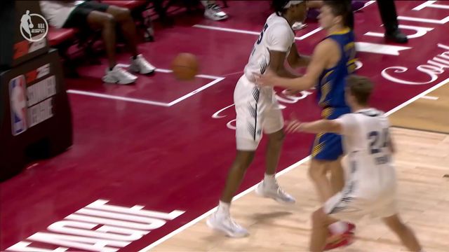 【2025年07月16日 勇士vs灰熊集锦】样样精通！GG-杰克逊直杀腹地单臂砸扣势大力沉