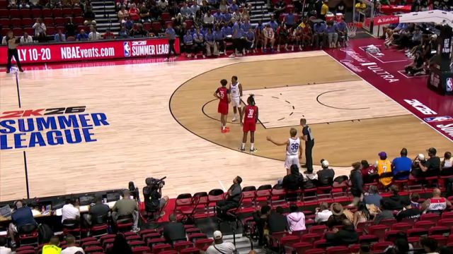 【2025年07月17日】NBA夏季联赛：奇才vs爵士英文原声全场录像回放