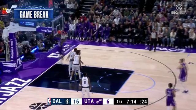 【2025年07月17日】NBA夏季联赛：奇才vs爵士第1节英文原声录像回放