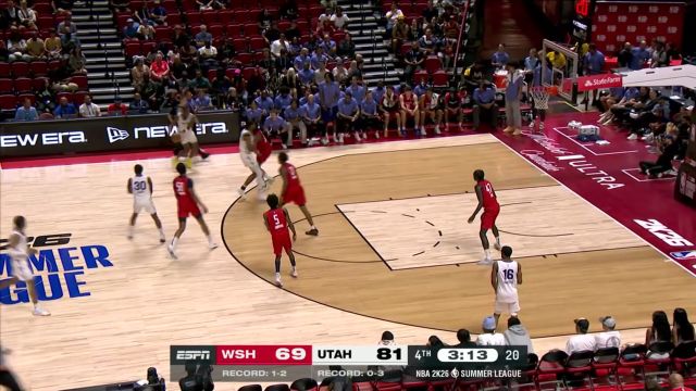 【2025年07月17日 奇才vs爵士集锦】关键时刻还得靠我！科利尔强突篮下欧洲步成功打进