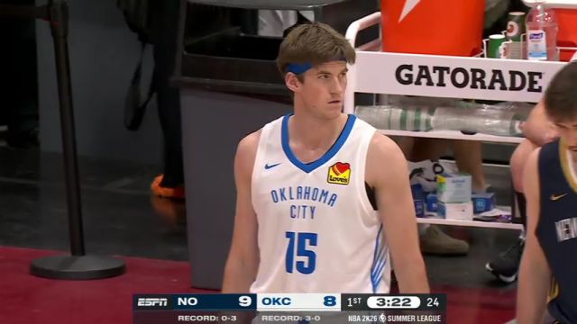 【2025年07月17日】NBA夏季联赛：鹈鹕vs雷霆第1节中文解说录像回放