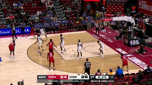 【2025年07月17日 奇才vs爵士集锦】反击速度快如闪电！科利尔抢断快攻潇洒上篮轻取两分