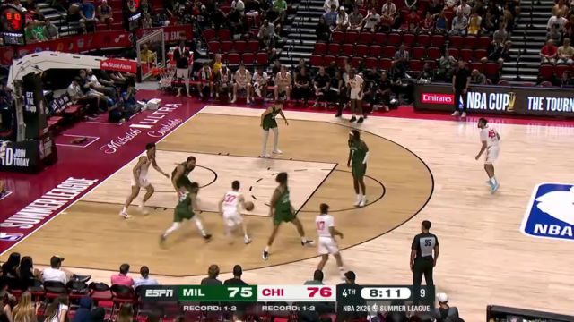 【2025年07月17日】NBA夏季联赛：雄鹿vs公牛第4节中文解说录像回放